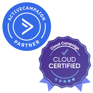 ActiveCampaign and CloudCampaign Partner Logos